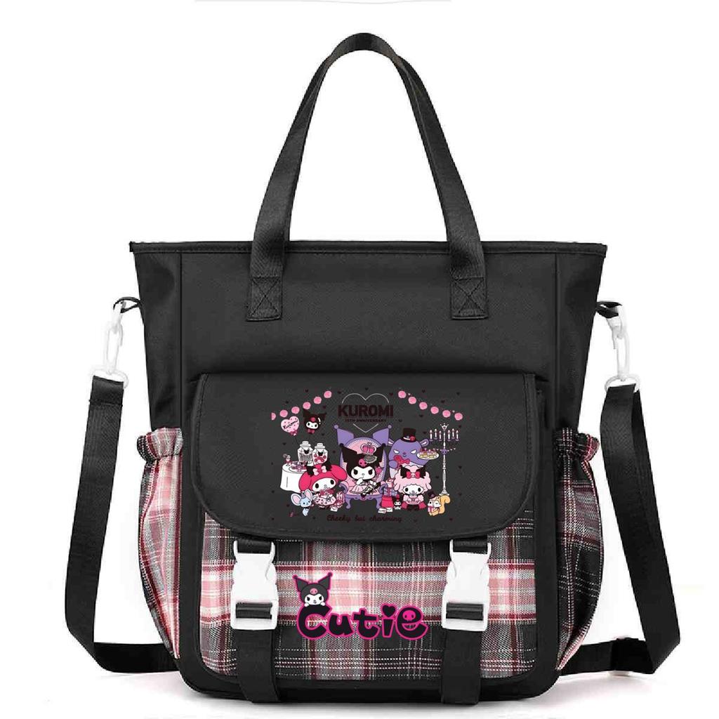 Crossbody Bag Student Class Book Holder Extra Large Bag Shoulder Make-Up Bag Cute Cartoon Printed Crossbody Bag