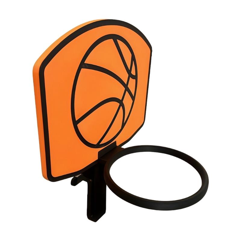 Portable Stress Relief Basketball Hoop for Wall or Desk Mount Entertainment Home and Office Indoor Entertainment Toy