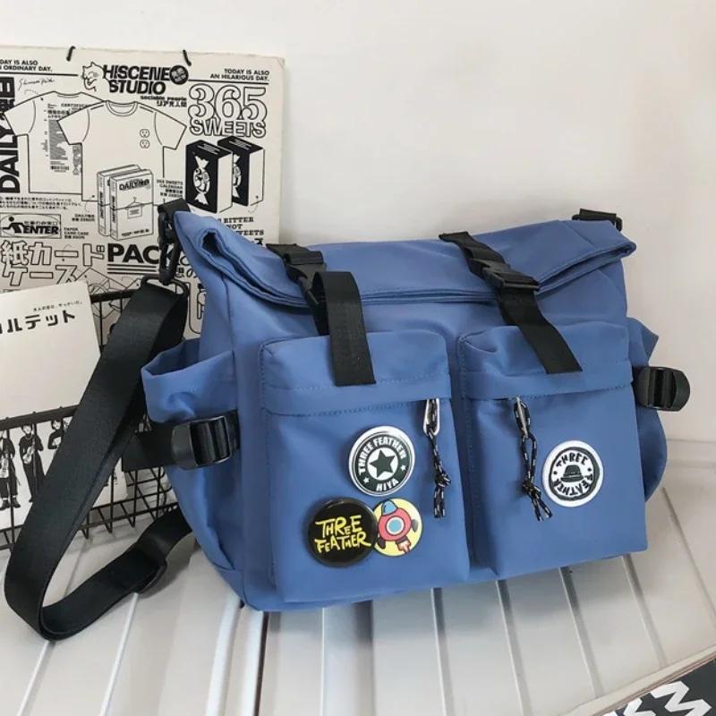 Zaini Harajuku Giapponesi per Ragazze Adolescenti Borsa a Tracolla Moda Casual Nuova Borsa a Spalla alla Moda Zaino da Studente Borse a Mano