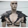 Costume Armatura in Pelle Vikinga Medievale Rinascimentale per Role-Playing