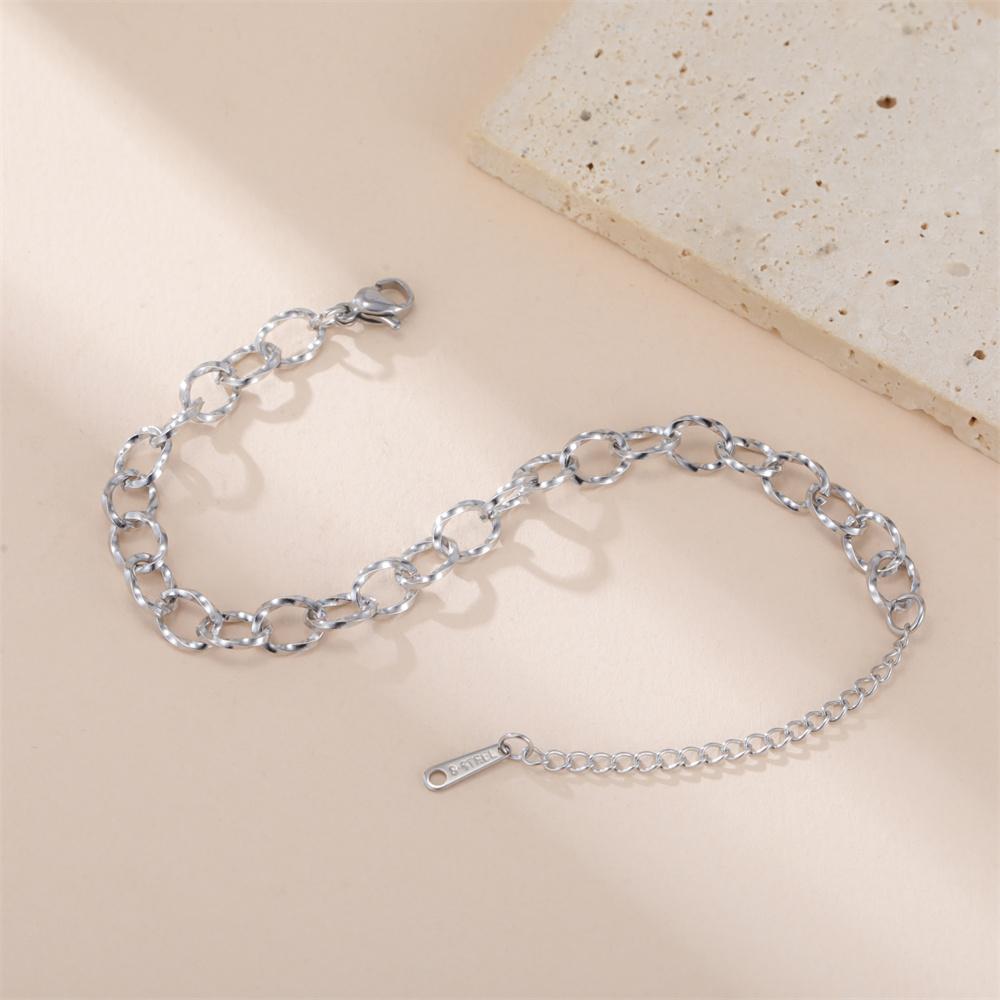 

My Shape Minimalist Chain Bracelet Women Stainless Steel Adjustable Cuff Bangle Bling Gold Color Wrist Trendy Jewelry Waterproof