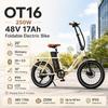 ONESPORT OT16MAX  E-Bike 500W48V18AH Hydraulic Braking  Commuting Electric Bicycle