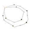 Fashion Layered Long Necklace Heart Pendant Zinc Alloy Double Layer Necklace for Women Girls