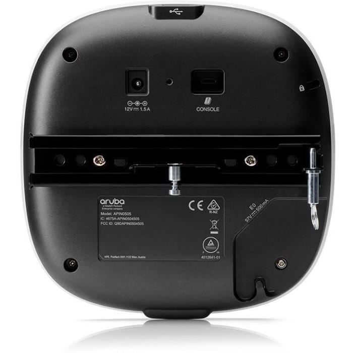 Borne d'accès sans fil - ARUBA - AP-505 (RW) - Bluetooth 5.0 - 802.11ax - Double bande