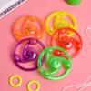1 Stück Kinder Kreatives Stützseil Leuchtendes Spielzeug Schwungrad Blinker Kreisel Lichtemittierender Kreisel Fitness Leuchtend Zugseil Schwungrad