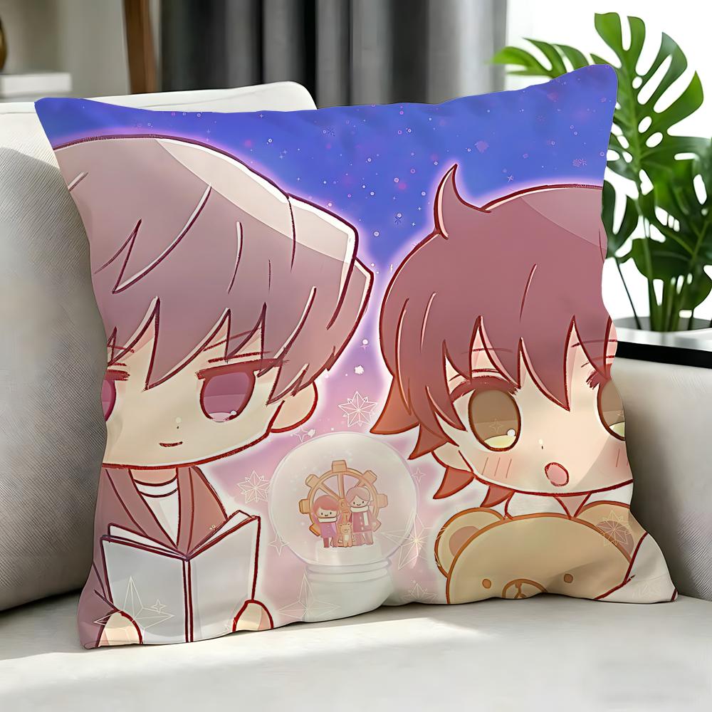 anime Junjou Romantica Cushion Cover Cushion Cover Set Pcs x x x Pillowcase Decorative Sofa Home Decor