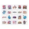 20pcs Cartoon Rumi Kang Temporary Tattoo Sticker Set For Party Gifts Demonizing Tattoo Stickers