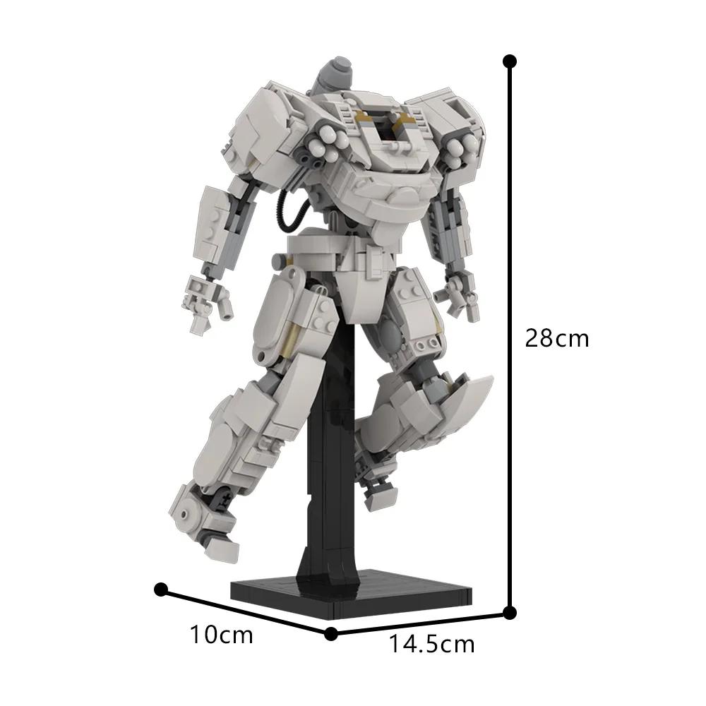 MOC Astronaut Mech Suit Building Blocks Model Astronaut Space Adventure Mecha Bricks DIY Assembly Toys Kids Birthday Gifts