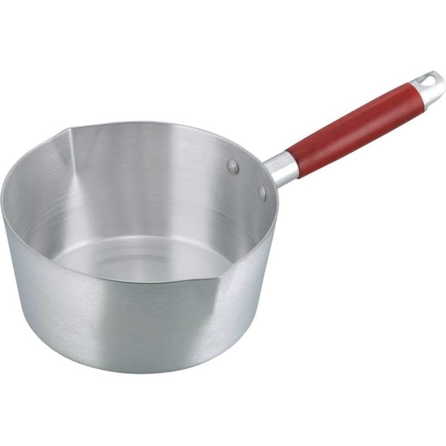 NEIGHBOR CLOWN Yukihira High Heat Gas Stove Includes RC Sticker Pot, Deep, 18cm, Aluminum, Lightweight, Efficiency, Only, Ultra-Lightweight, Durable,