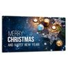 GLASS CUTTING BOARD 52x30 CHRISTMAS