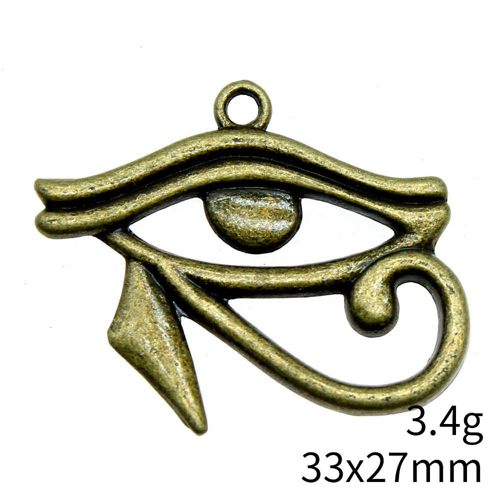 Christmas Decorations Aesthetic Jewelry Charms Eye Of Horus Charms Pendant Cheap Things Bag Pendant