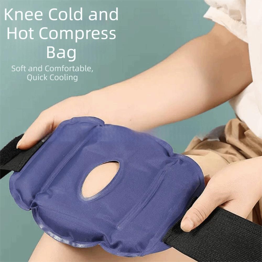 Hot And Cold Compress Gel Knee Pack Adjustable Strap Knee Wrap Ice Bag Knee Ice Pack Wrap Joint