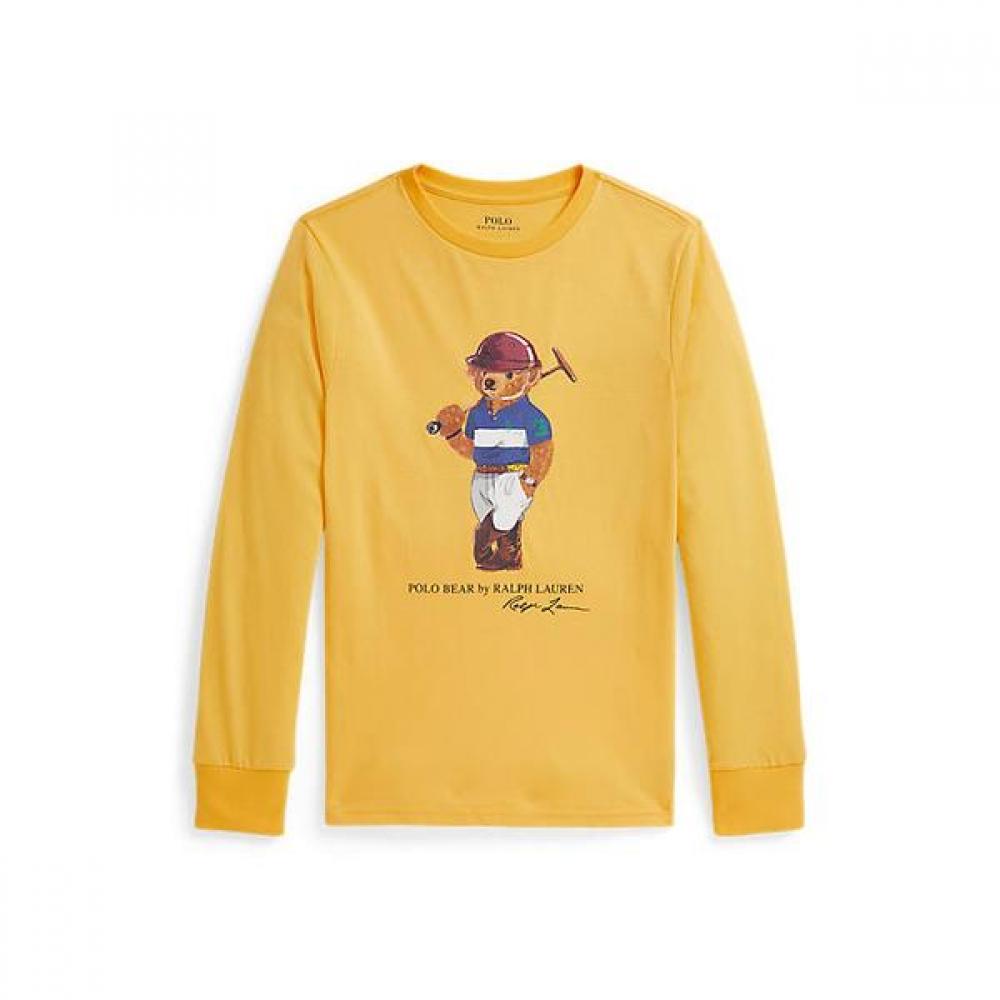 

Polo Ralph Lauren Polo Bear Cotton Long Sleeve Tee 8 18yrs Cwpotshy8021247700 S