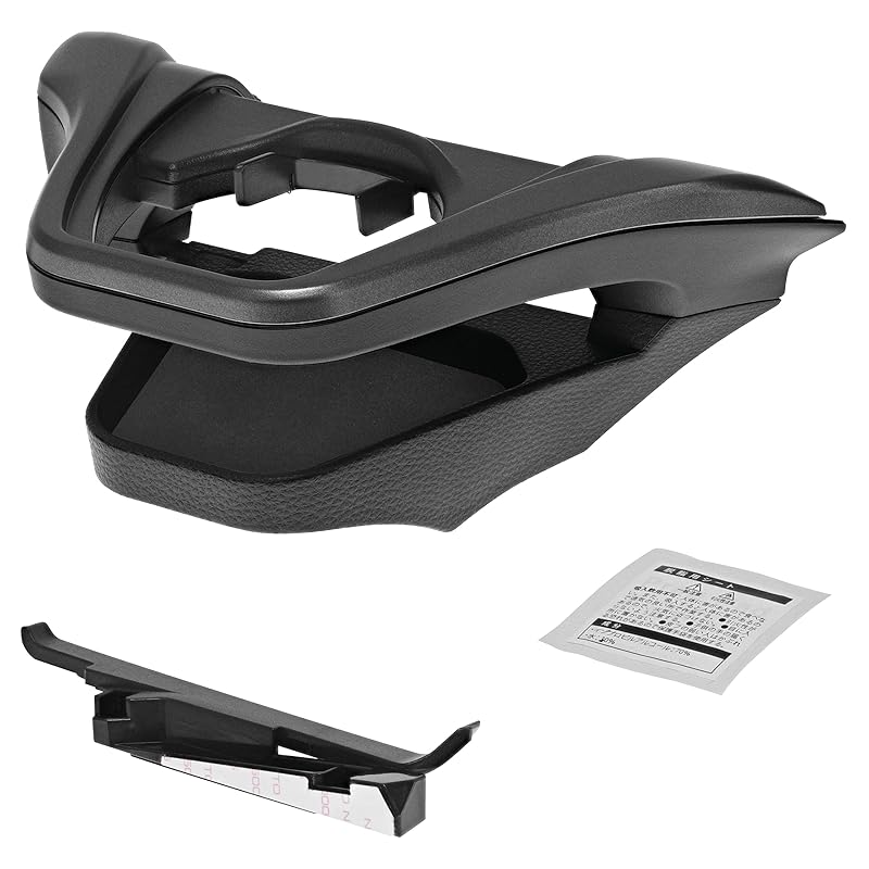 

Carmate Toyota Corolla-Specific [Genuine Quality] Air Conditioner Drink Holder [Passenger Side] Tool-Free Installation, Smoke Silver, NZ828