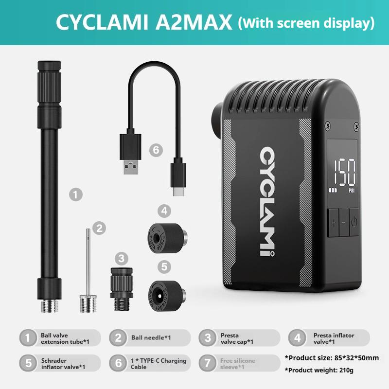 Ultra-light inflatable pump withapressure of 100 poundsPortable tire inflator suitablefor mountain bikes road bikes motorcycles tire pump