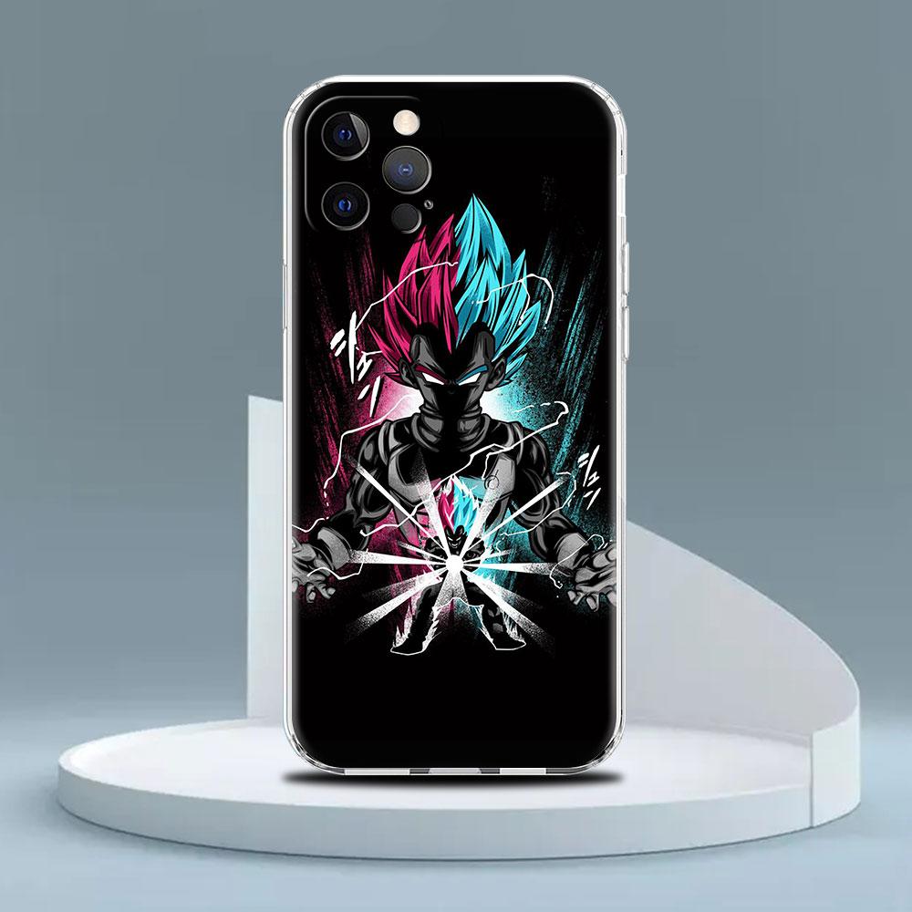 Husa transparenta Dragon-Ball pentru Apple iPhone 14 11 13 12 Pro 7 8 Plus XR X XS Max 6 6S 14Pro Husa de telefon din silicon