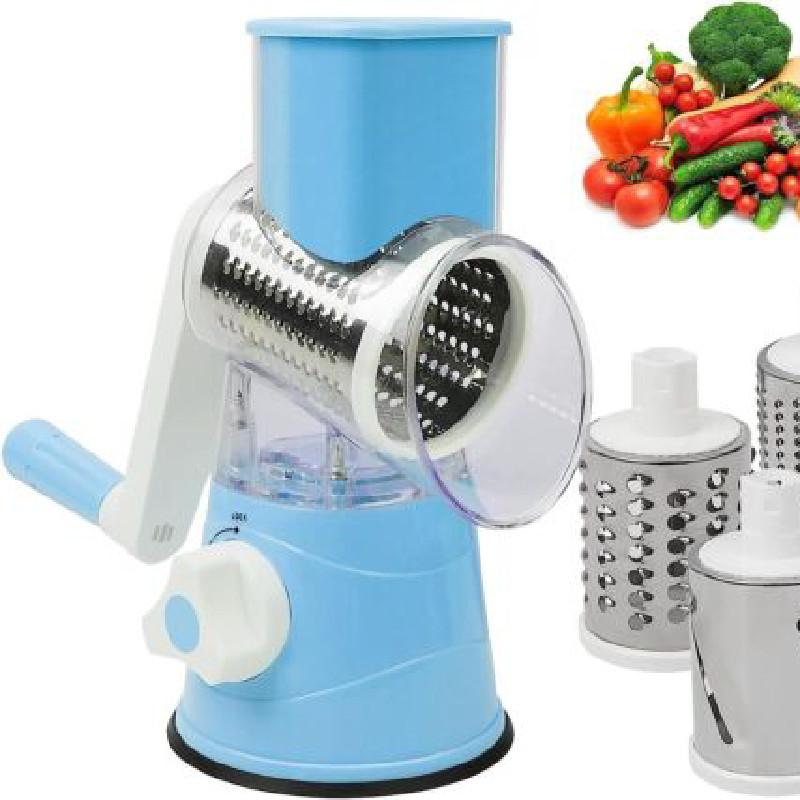 Innovative Hand-powered Vegetable Cutter With Multiple Functions For Potatoes Cheese And More
