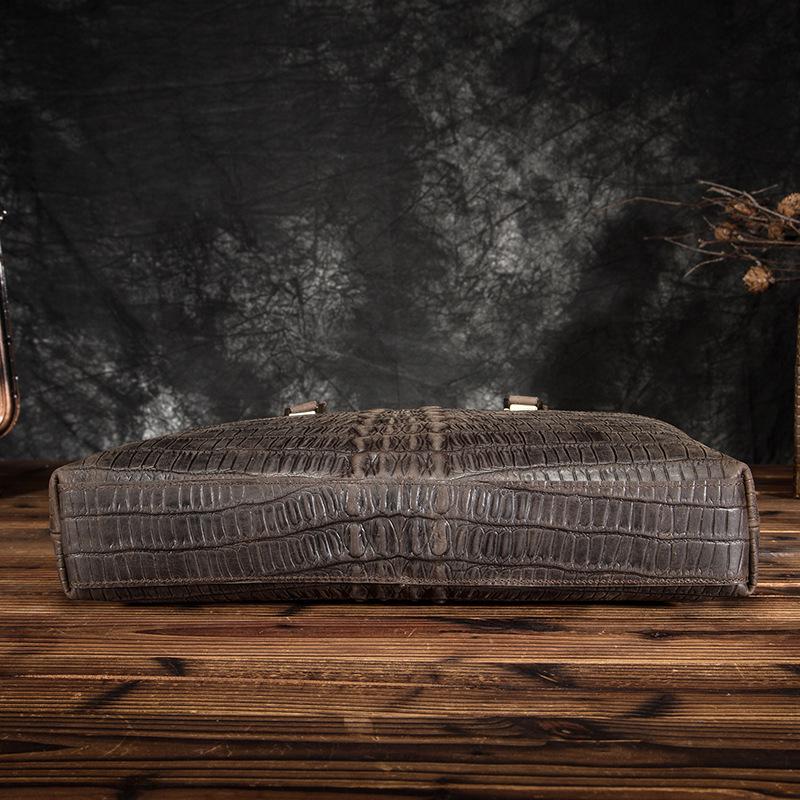 Herren Echtleder Büro Maletas Business Aktentasche 15,6" Laptoptasche Attache Portfolio Bag Messenger Bag