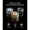 Speakers Spike Pads With Non-Slip Rubber Rings Applicable to Speakers, Subwoofers, Home Theater, Turntable DAC Feet Pad