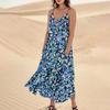 Women's Summer Dress Casual Loose Long Beach Vacation Dresses