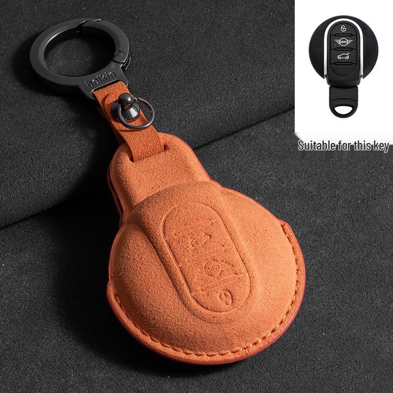 BMW Mini Cooper Handmade Key Case and Keychain
