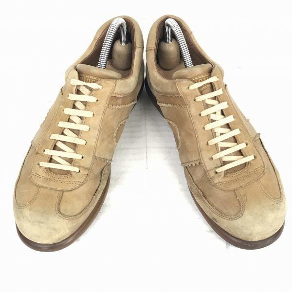 Camper Leather Casual Shoes 25.5 Camel(USED)