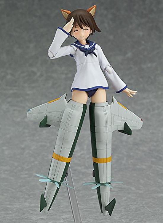 Figma Strike Witches Film: Yoshika Miyafuji Shinden ver. Maßstabslose, mit ABS und PVC bemalte Actionfigur
