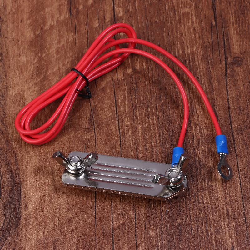 Conector de Cinta para Valla Eléctrica Clip Único/2 Clips Clip de Acero Inoxidable Conector de Cinta Eléctrica Para Granja Animales Cabras