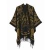 Women Vintage Ethnic Style Warm Scarf For Autumn Winter Travel