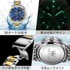 Iqiyi Men S buSineSS Watch Analog Waterproof Blue Metal Band 2870g Jl