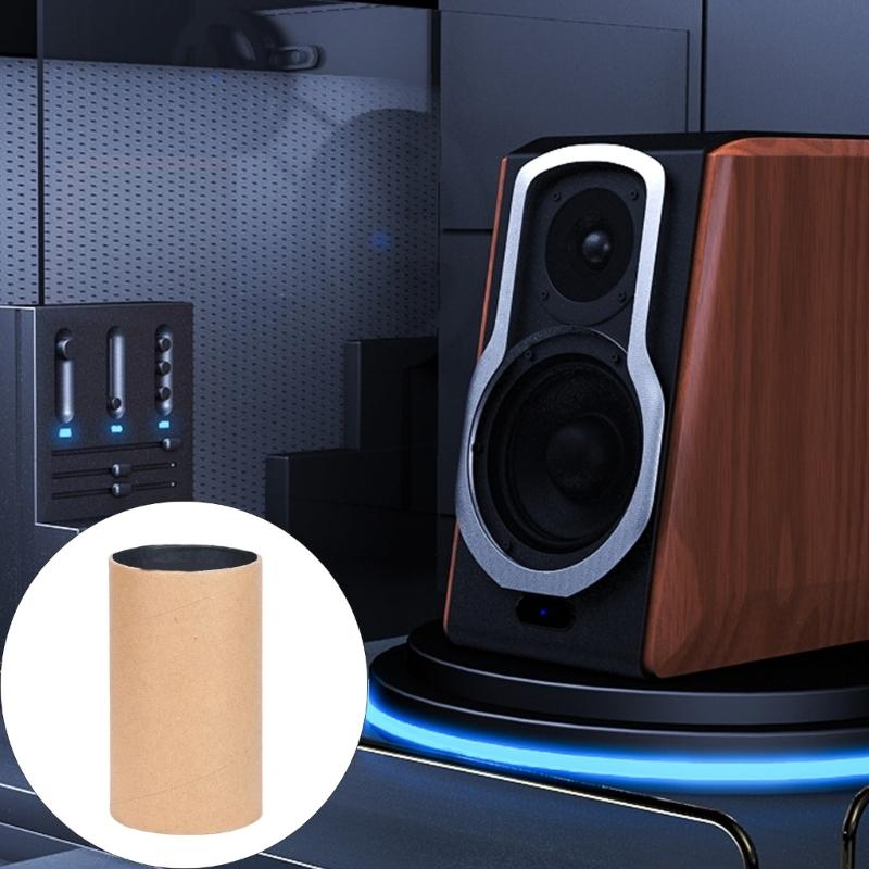 Acoustically Optimized Paper Bass Reflexes Port Tube For Subwoofer Bass Enhancement And Reduced Distortions