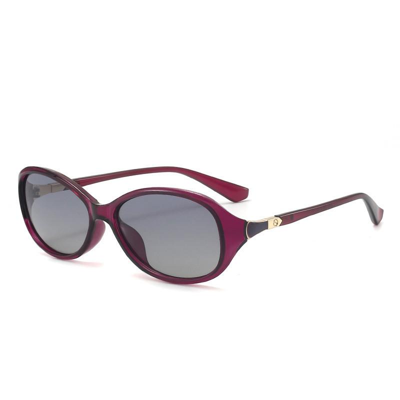 Retro Ladies Fullframe Polarized Sun Glasses With Tac Lenses For Driving And Party Wear