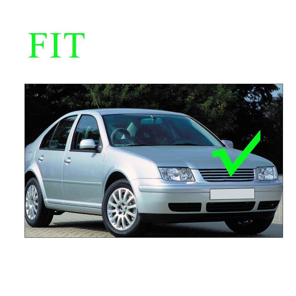 Car Front Bumper Lower Fog Light Grille Grill Cover Honeycomb Mesh for VW Bora 2006 2007 2008 Left/ Right 1JD853666 1JD853665