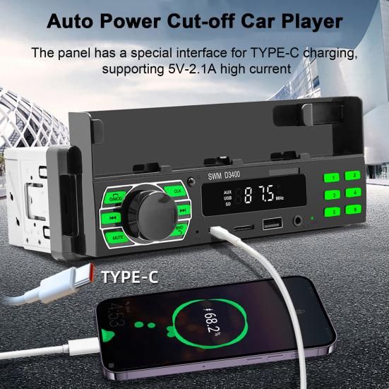 

Автомобильный Bluetooth-совместимый плеер, модель кронштейна, многофункциональный поисковик позиционирования, автомобильная USB-карта, HD-совместимая музыка без потерь, автомобильный MP3