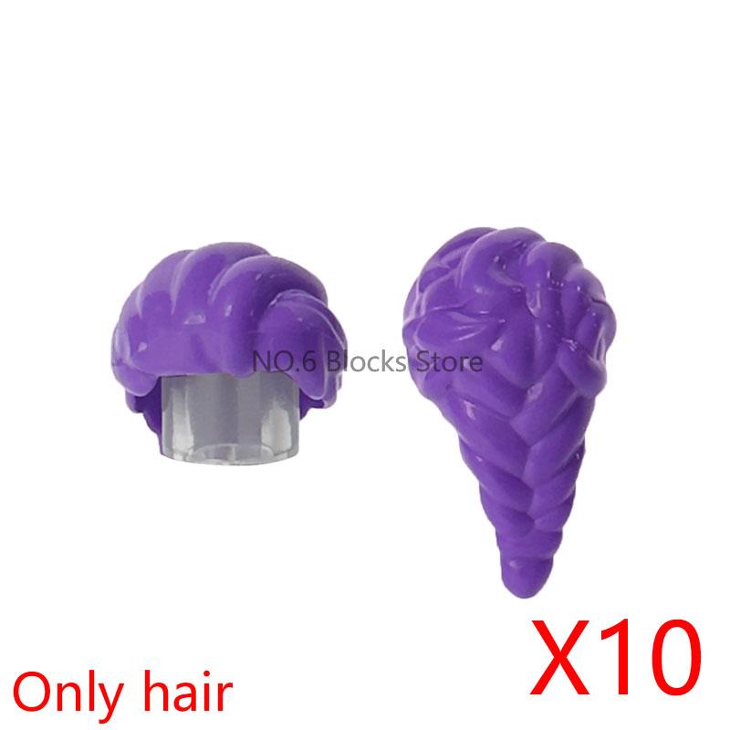 City Building Blocks Body Character Clothing Head Face DIY Parts Hair Expression Accessories Figure Headwear Helmet Bricks Toys