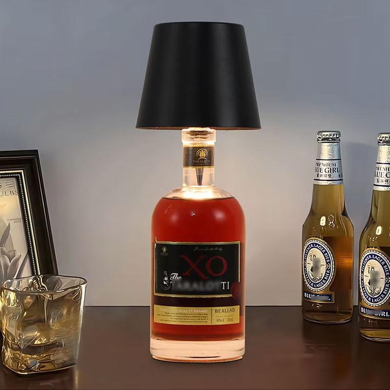 Wireless Bottle Lamp , Touch Control of 3 Colors and Stepless Dimming, Suitable for Wine Bottles, An Alternative to Wine Corks