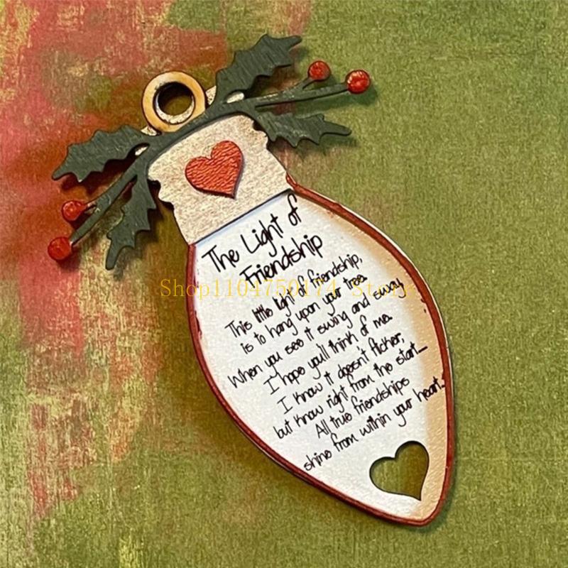 Christmas Friendship Ornaments for Christmas Tree Decorations XmasPresent Gifts top sale