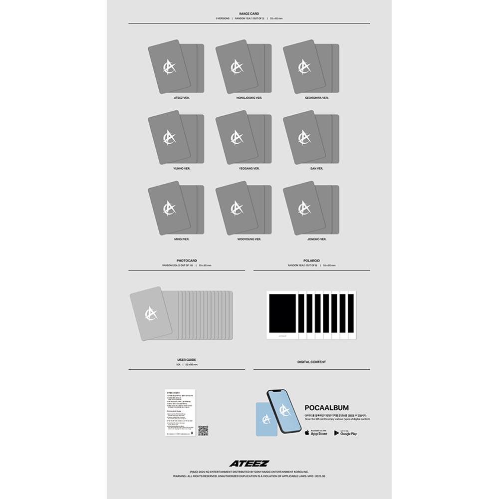 ATEEZ GOLDENE STUNDE : Teil 3 (POCAALBUM VER.)
