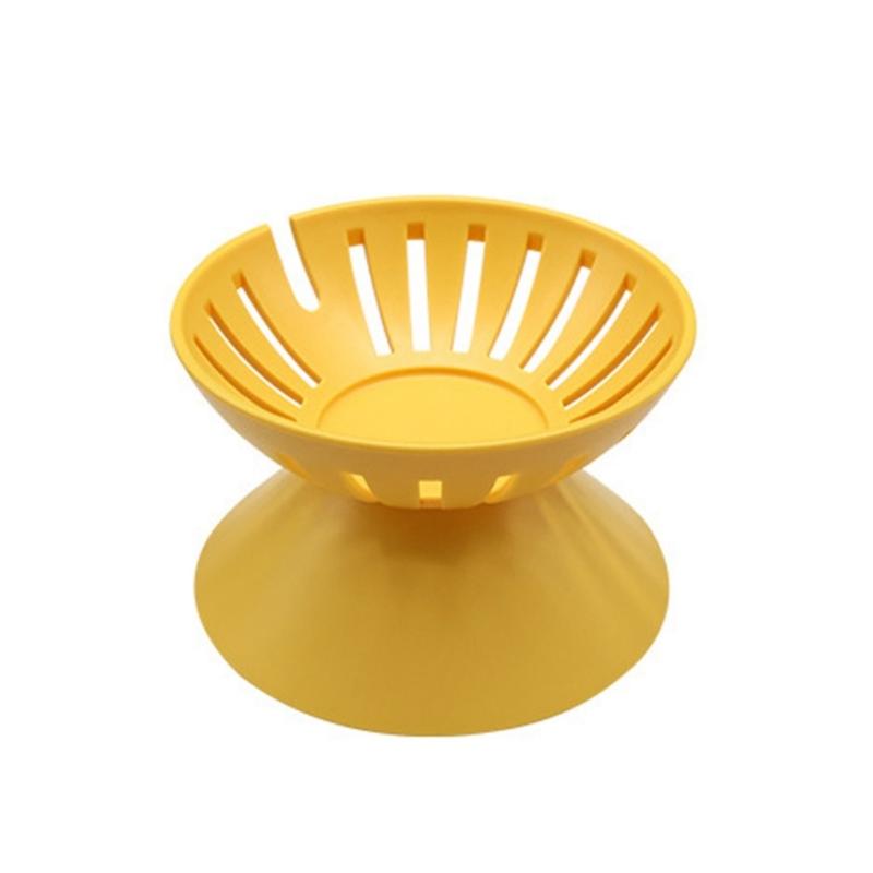 

Nonslip Plastic Base Stand For Selected Speaker With Heat Dissipation Hollow Design Stable Desk Holder жёлтый