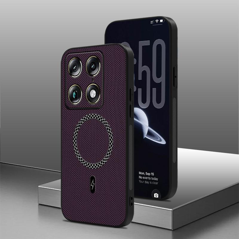 3D Touch Compatible Luxury Leathe Case for Motor Signature 5G Edge 70 Ultra 60 Fusion + X70 Air Pro for Magsafe Shockproof Cover