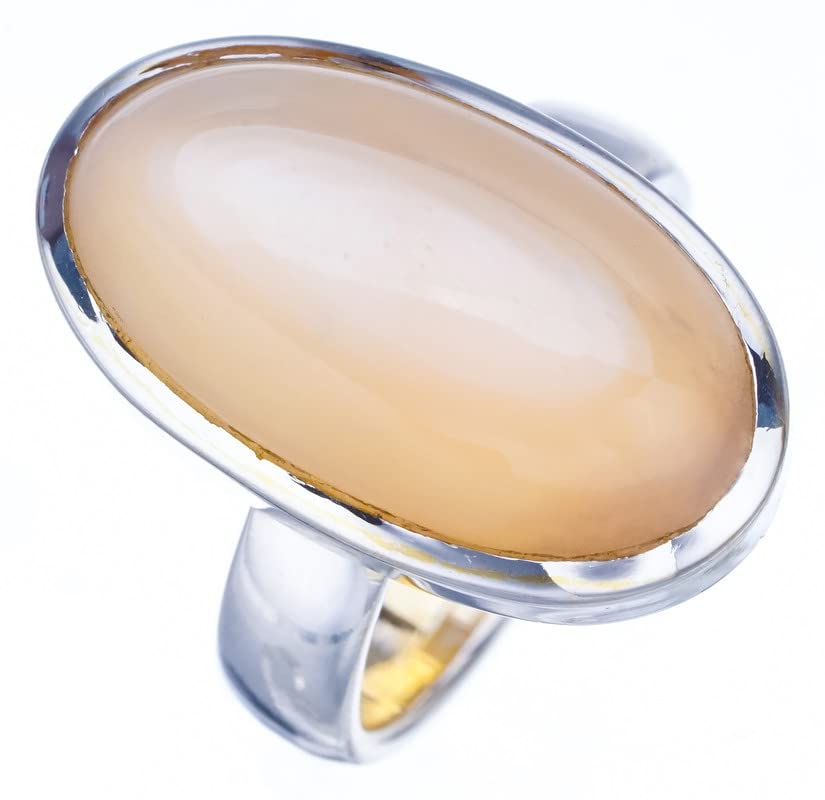 

StarGems® Natural Cats Eye Handmade 925 Sterling Silver Ring 8.25 F2461