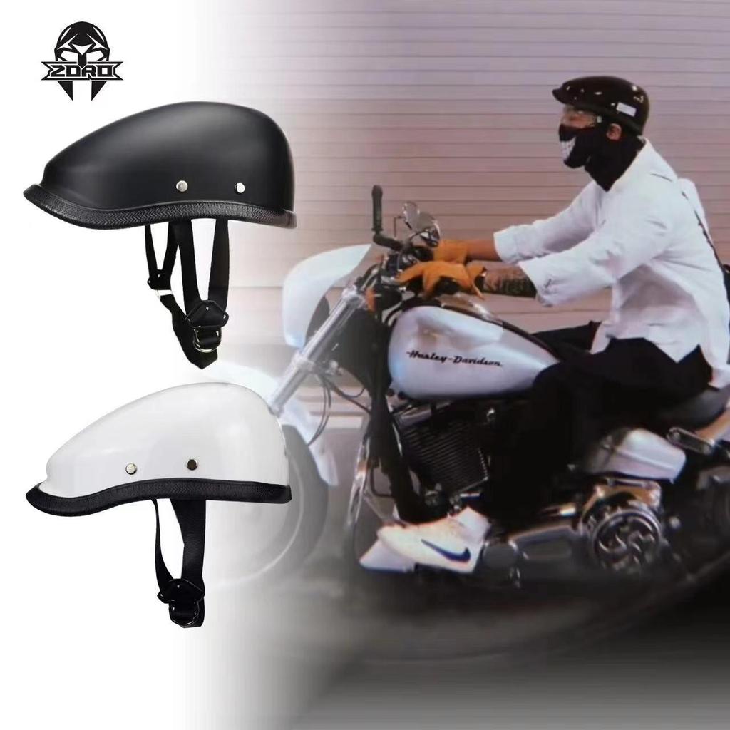 Retro Lightweight Half Helmet for Scooter & Casual Use
