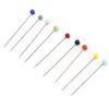 500Pcs Plastic Pearl Head Pins Colorful DIY HandWork Sewing Accessories 4mm 38mm