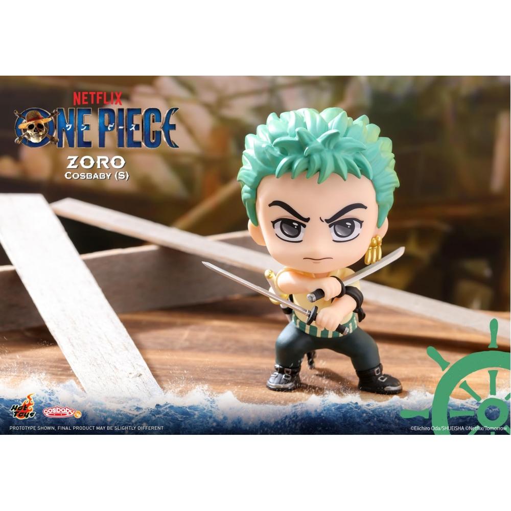 Cosbaby ONE PIECE (Netflix) Figurka Roronoa Zoro, velikost S, neměřítko