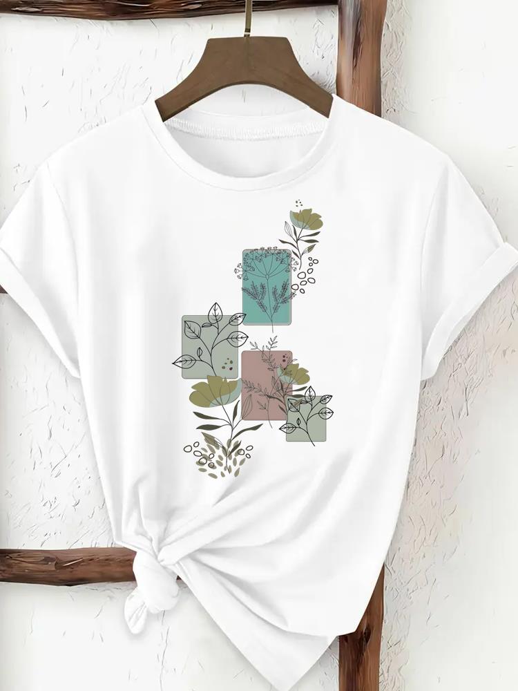 (Asian Size) love heart lovely Print Female Clothing T Shirt Woman Women Fashion Tee Top Short Sleeve Graphic T-shirts