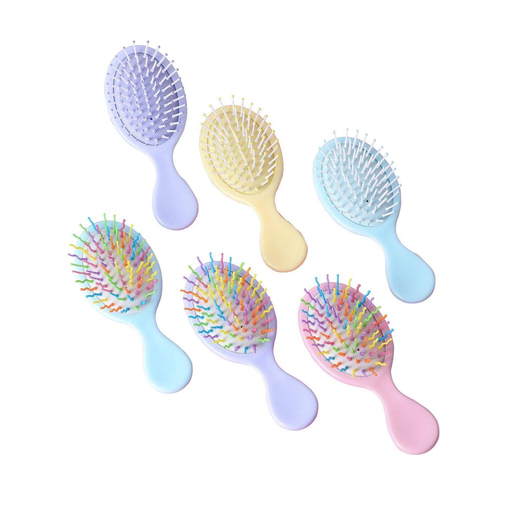 Mini Cute Cartoon Girl Air Cushion Massage Comb