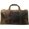 Buffalo Leather Duffle Bag Cestovní příruční zavazadlo přes noc do posilovny 20"