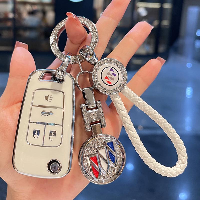 Women's Car Key Cover for Buick: Excelle, Regal, Verano, LaCrosse, Envision S