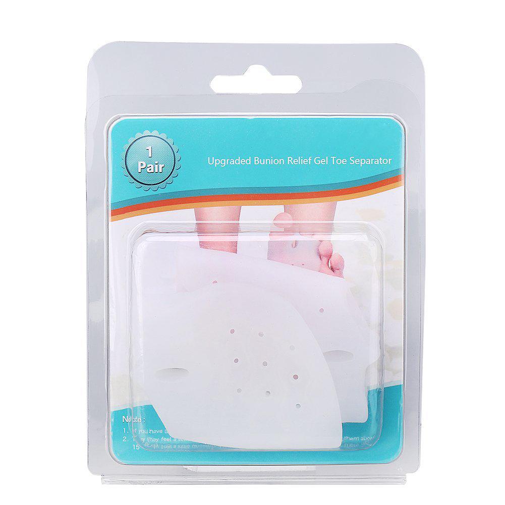 Separator palców, silikonowy korektor palucha koślawego na paluch młotkowaty z osłoną przedniej części stopy