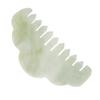 Natural Jadestone Comb Head Scalp Massager Tool Healthcare Baldness Resistance Guasha Comb